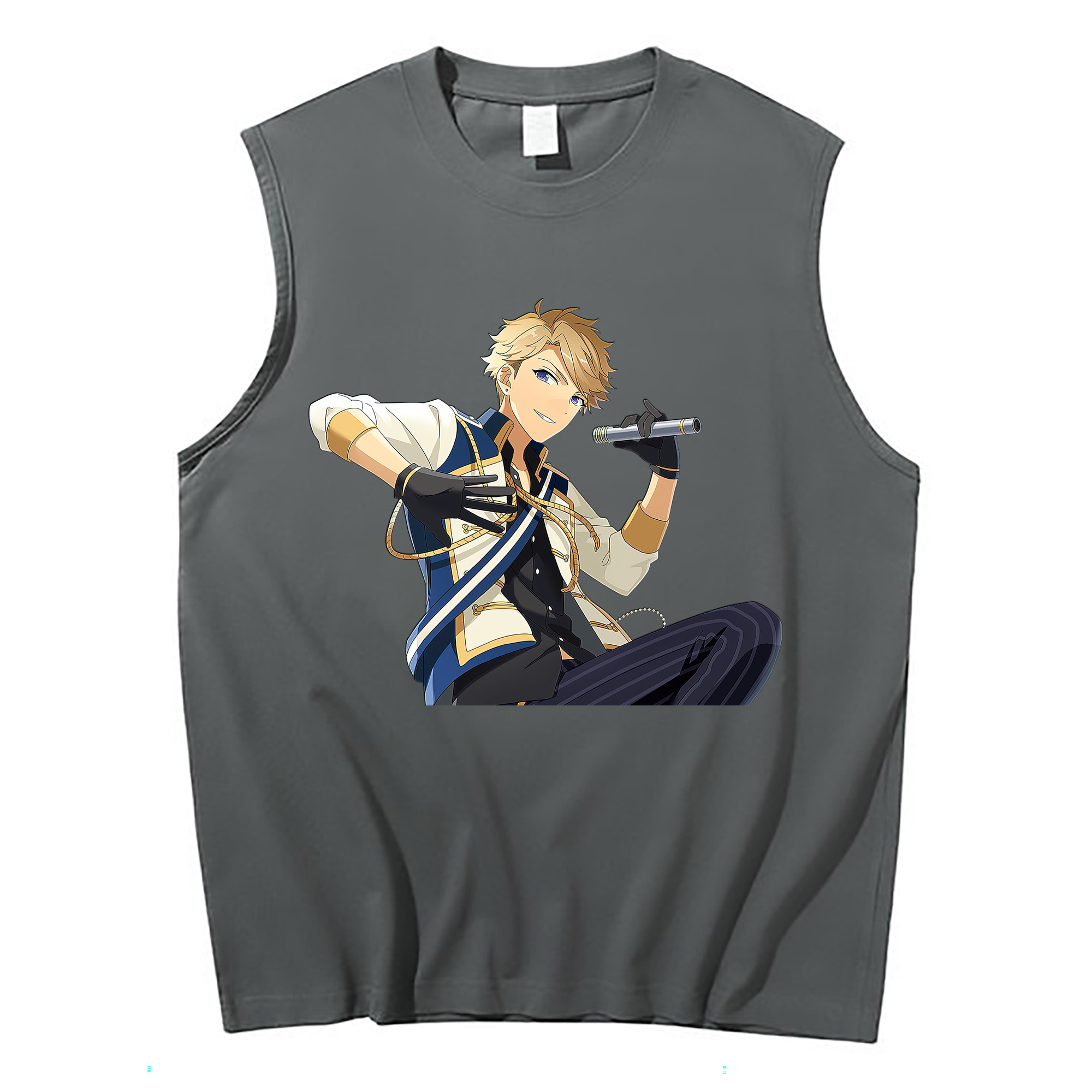 （画像用） あんさんぶるスターズ! Ensemble Stars コットン100％タンクトップ（フロントプリント）